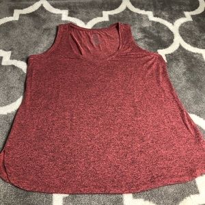 Maurices Tank Top 24/7 Womens XL Heathered Mauve Sleeveless Super Soft Like New🎃